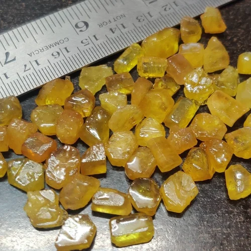 Yellow sapphire gemstone, a stone of wealth, prosperity, and success
